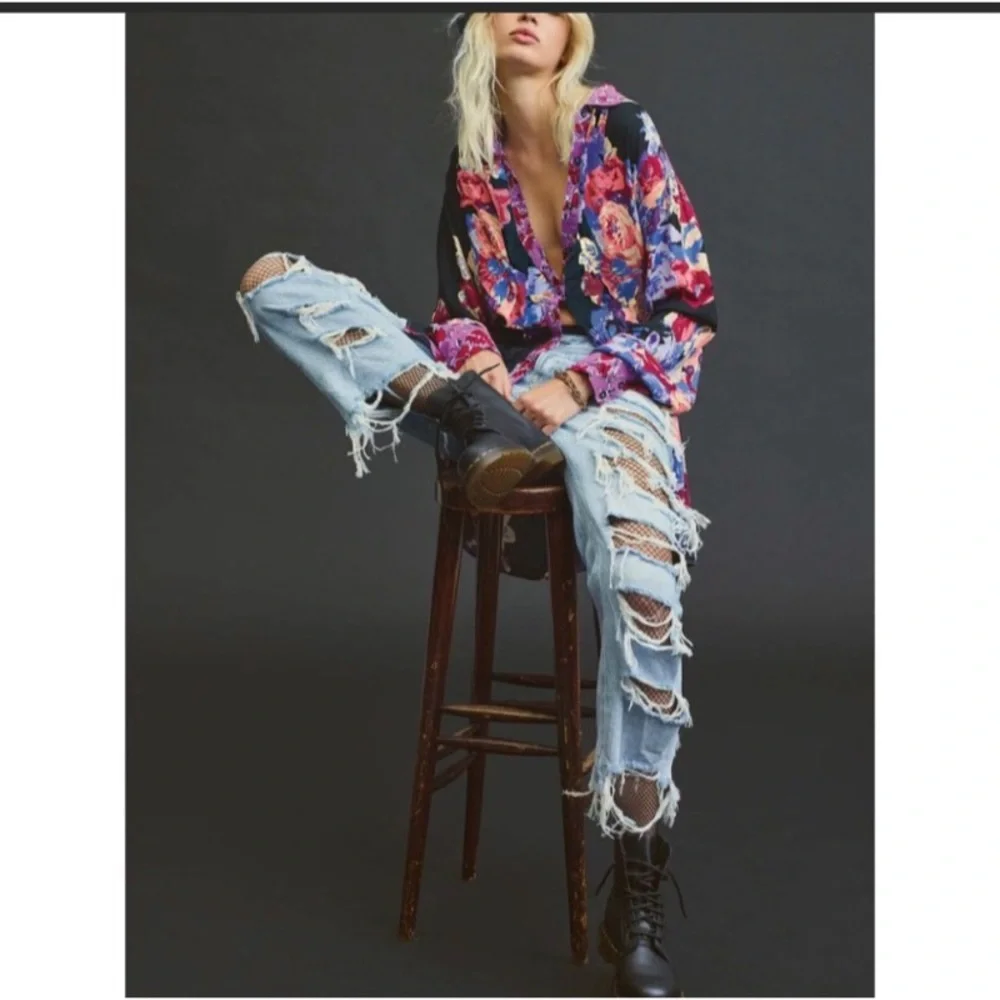 FREE PEOPLE “BRUNCH A BRUNCH”TUNIC/ LAST ONE NO OFFERS - Picture 9 of 10